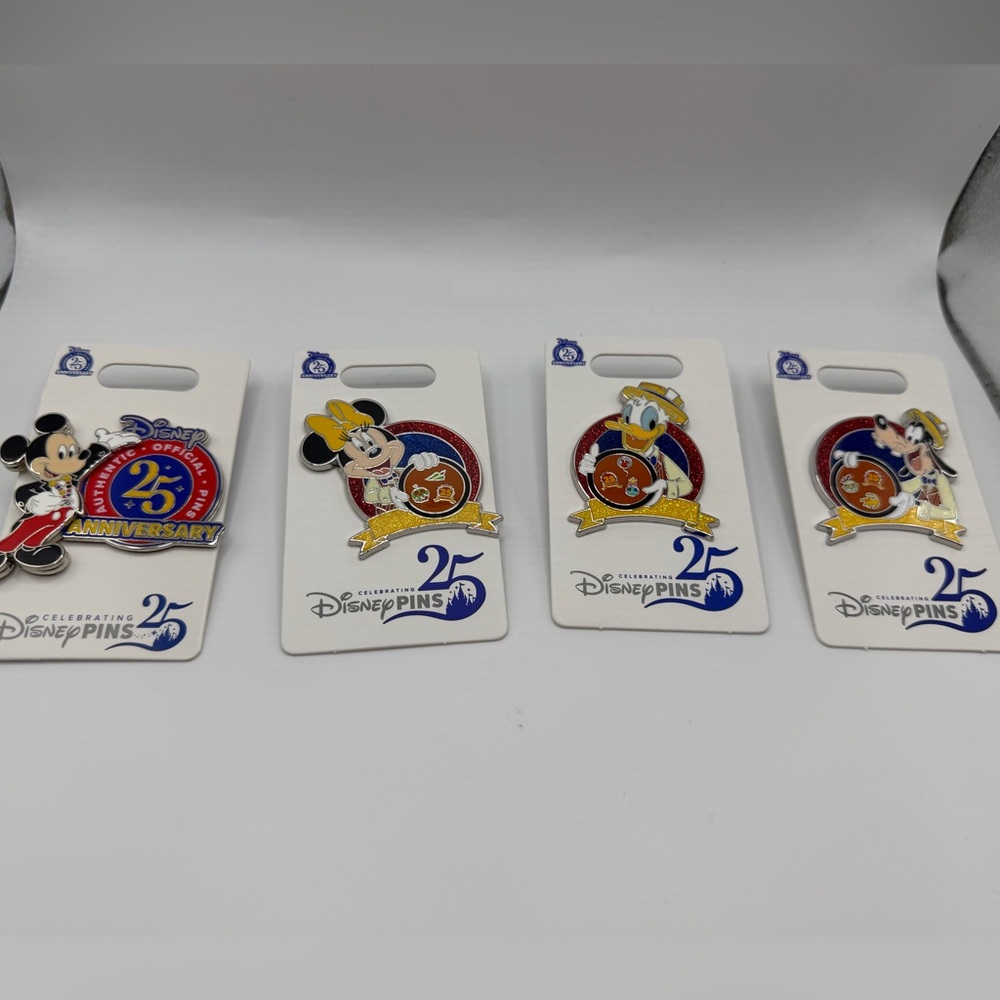 Disney Pin Set- 25th Anniversary for Pins